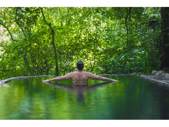 Tour Guiado de Cabalgata y Paseo a Aguas Termales en Monteverde