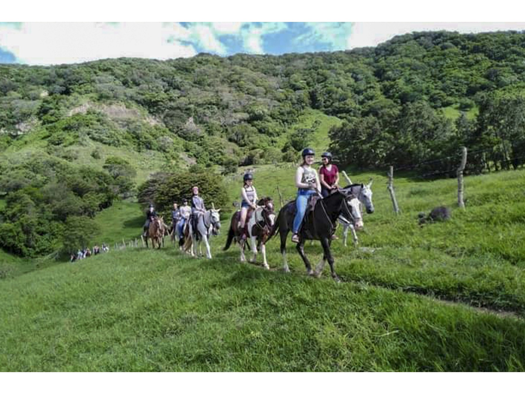 Guided Horseback Riding Tour and Hot Springs Walk in Monteverde